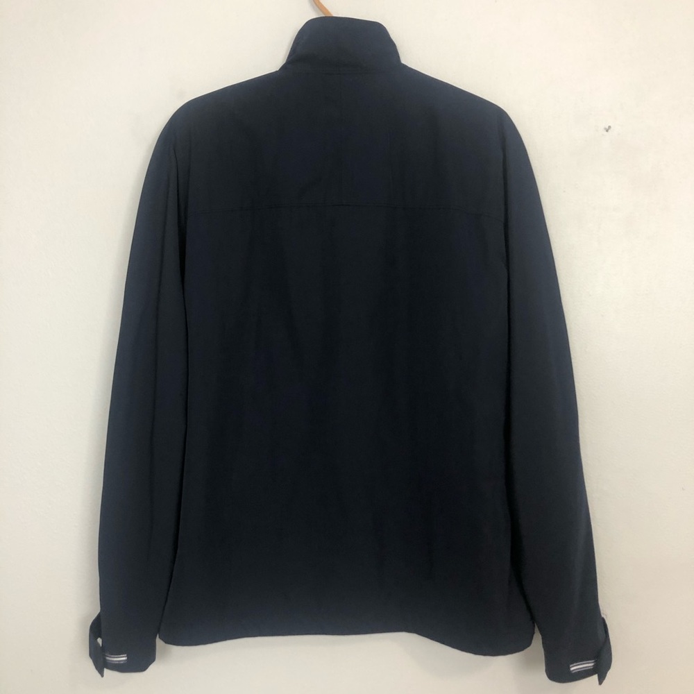 Adolfo Dominguez Zip Front Jacket Navy US 38 EU 48 - Picture 8 of 16
